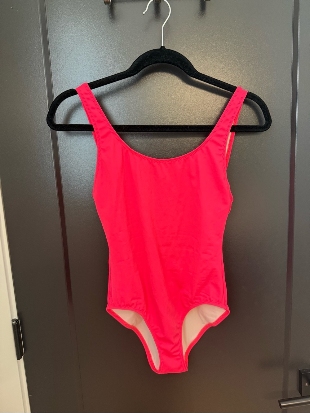 SOLID & STRIPED Neon Pink Women’s One-Piece Swimsuit